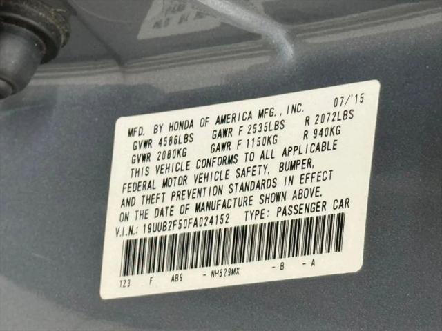 2015 Acura TLX V6 Tech