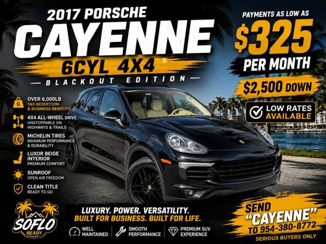 2017 Porsche Cayenne Base for sale in Ft Lauderdale, FL