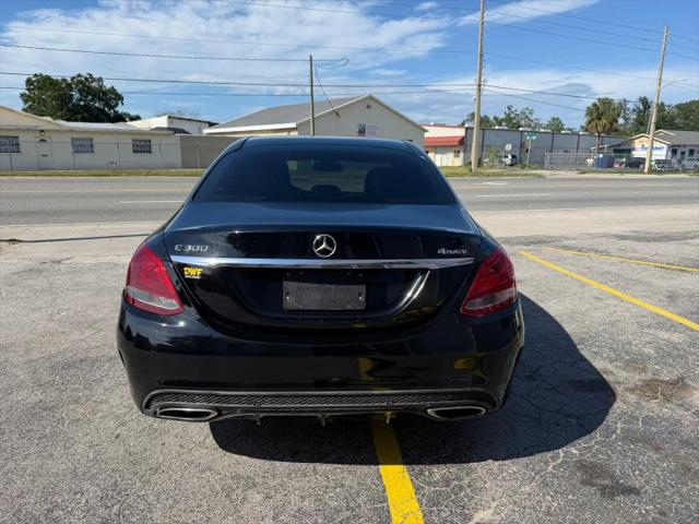 2015 Mercedes-Benz C-CLASS C 300 4MATIC