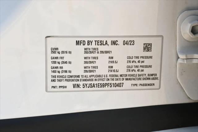 2023 Tesla Model S Standard Range