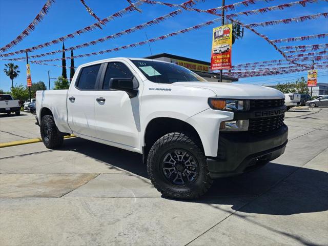 2021 Chevrolet Silverado 1500 4WD Crew Cab Standard Bed WT for sale in San Bernardino, CA