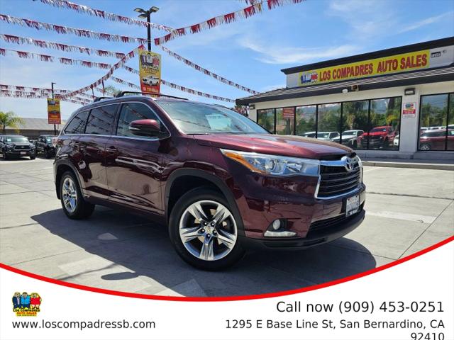 2015 Toyota Highlander Limited V6 for sale in San Bernardino, CA