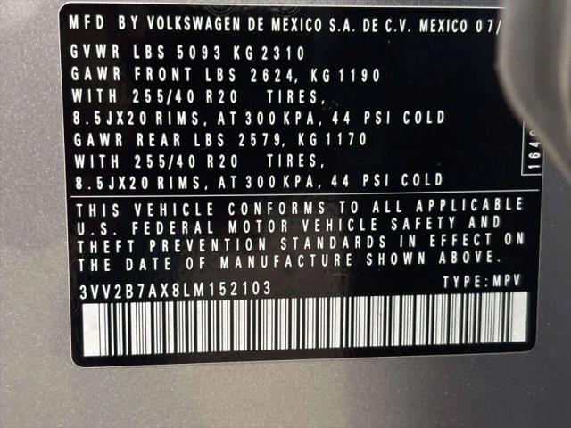 2020 Volkswagen Tiguan 2.0T SE R-Line Black