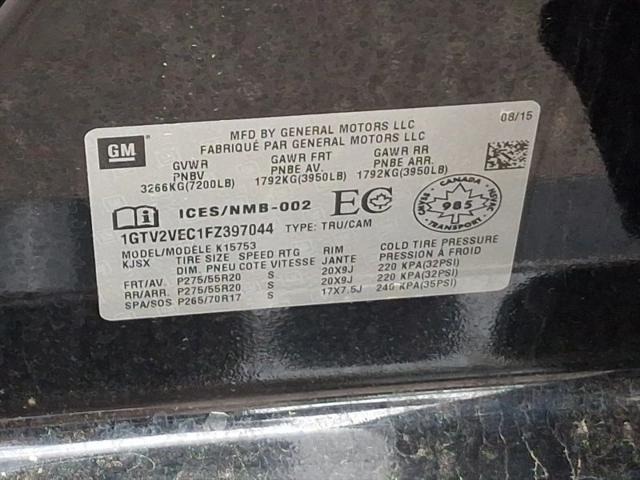 2015 GMC Sierra 1500 SLT