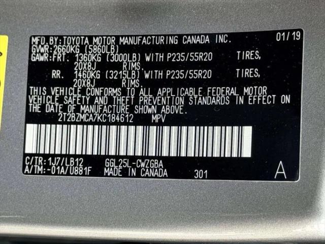 2019 Lexus RX 350 350