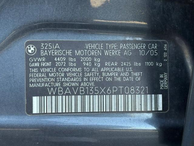 2006 BMW 325i 325i