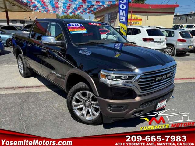 2020 Ram 1500 Laramie Longhorn Crew Cab 4x4 5'7" Box for sale in Manteca, CA