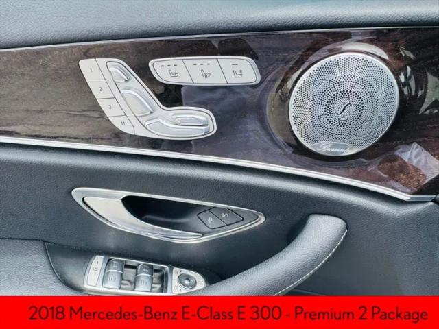 2018 Mercedes-Benz E-CLASS E 300 4MATIC