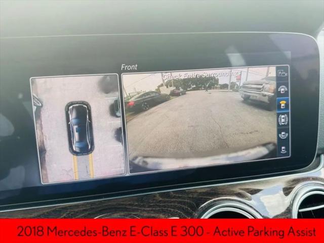 2018 Mercedes-Benz E-CLASS E 300 4MATIC