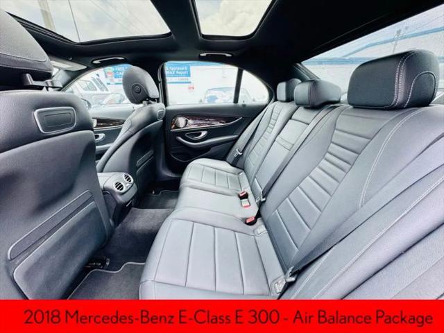 2018 Mercedes-Benz E-CLASS E 300 4MATIC