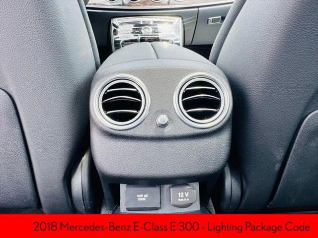2018 Mercedes-Benz E-CLASS E 300 4MATIC