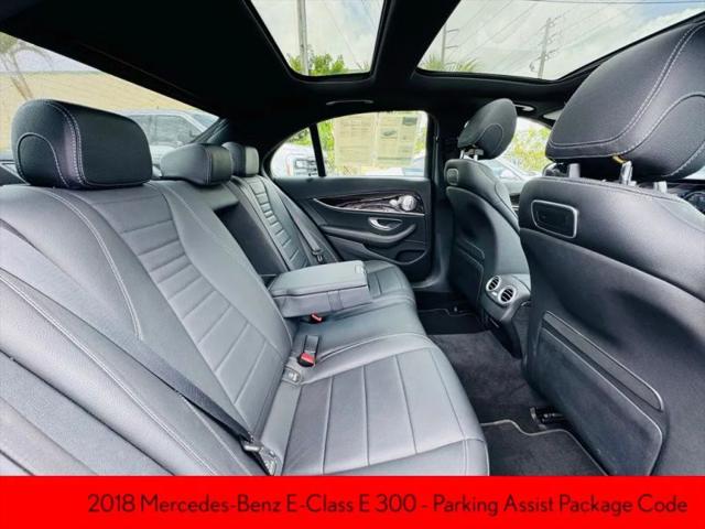 2018 Mercedes-Benz E-CLASS E 300 4MATIC