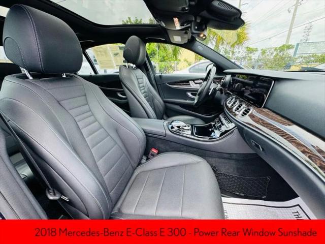 2018 Mercedes-Benz E-CLASS E 300 4MATIC