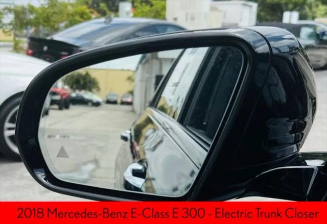 2018 Mercedes-Benz E-CLASS E 300 4MATIC