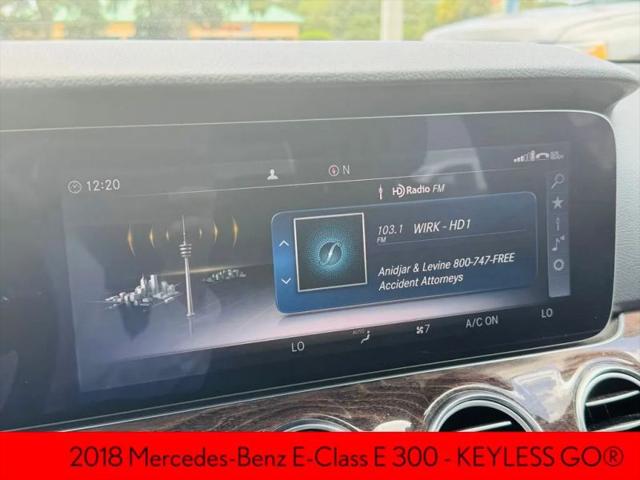 2018 Mercedes-Benz E-CLASS E 300 4MATIC