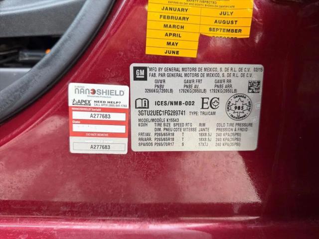 2015 GMC Sierra 1500 SLE