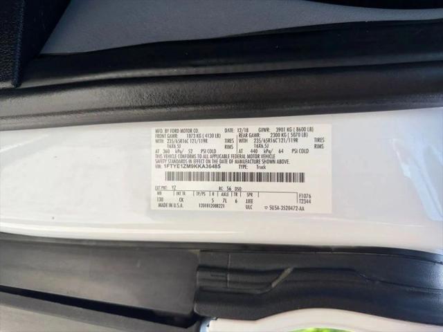 2019 Ford Transit w/60/40 Side Door w/RWB
