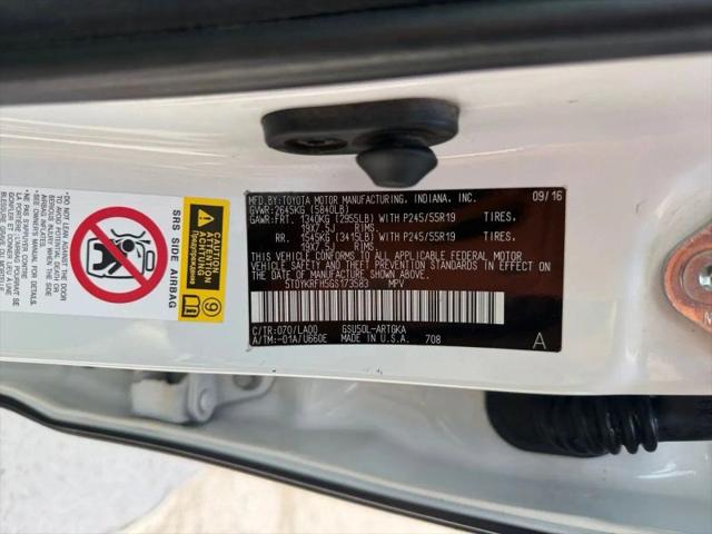 2016 Toyota Highlander Limited V6