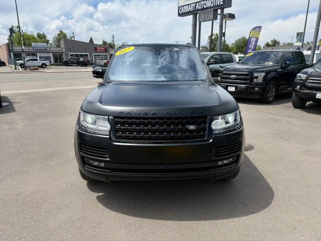 2017 Land Rover Range Rover 5.0L V8 Supercharged