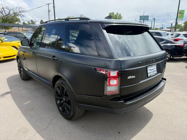 2017 Land Rover Range Rover 5.0L V8 Supercharged
