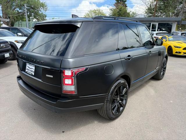 2017 Land Rover Range Rover 5.0L V8 Supercharged