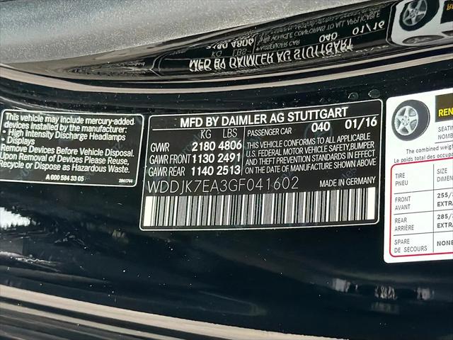 2016 Mercedes-Benz SL AMG SL 63 SL 63 AMG