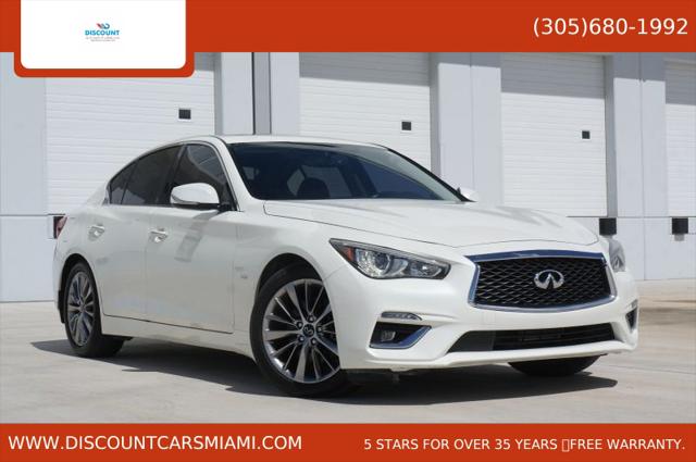 2019 INFINITI Q50 3.0t LUXE for sale in Opa Locka, FL