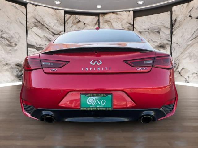 2017 INFINITI Q60 3.0t Red Sport 400