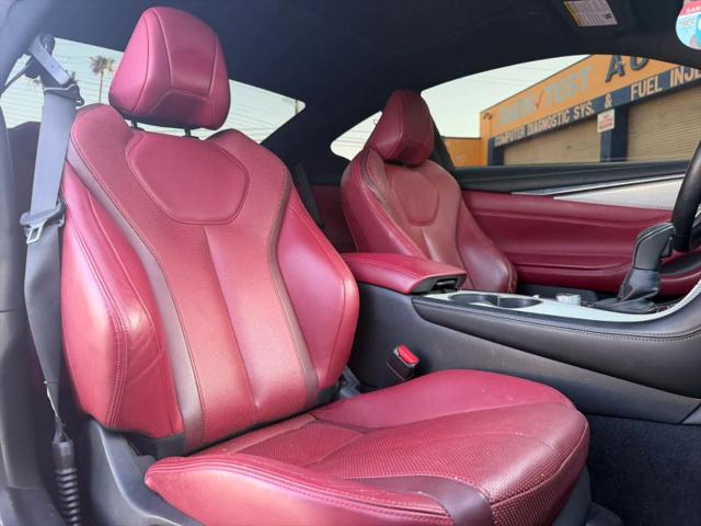2017 INFINITI Q60 3.0t Red Sport 400