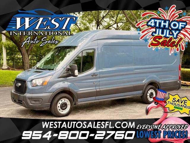 2021 Ford Transit Cargo Van Extended Length for sale in Miramar, FL