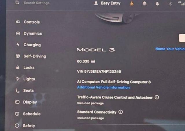 2022 Tesla Model 3 Rear-Wheel Drive
