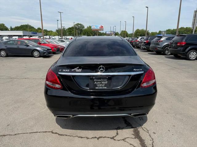 2016 Mercedes-Benz C-CLASS C 300 4MATIC