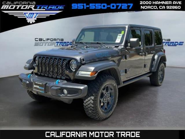 2023 Jeep Wrangler 4xe 4x4 for sale in Norco, CA