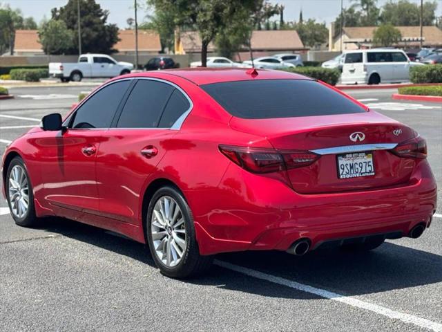 2021 INFINITI Q50 LUXE
