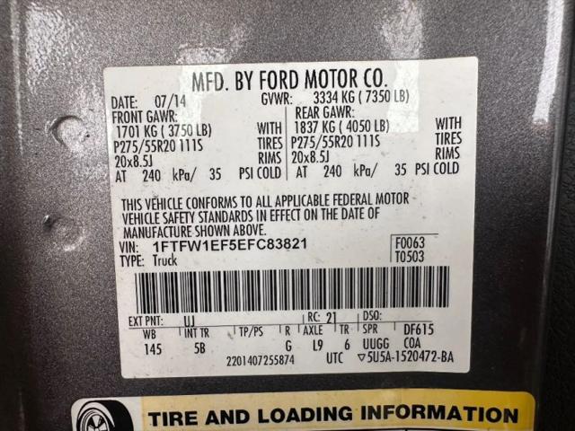 2014 Ford F-150 FX4