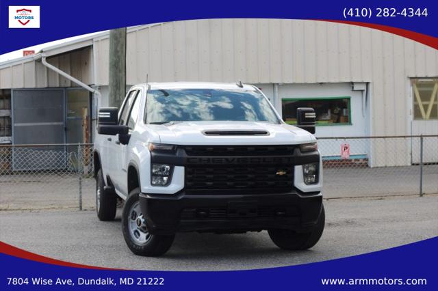 2020 Chevrolet Silverado 2500HD 4WD Crew Cab Long Bed WT for sale in Dundalk, MD