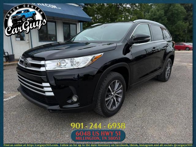 2018 Toyota Highlander XLE for sale in Millington, TN