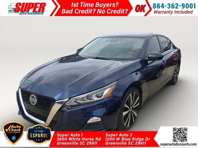 2022 Nissan Altima SR FWD for sale in Greenville, SC