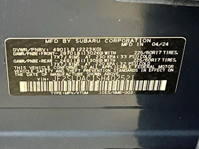 2025 Subaru Forester Base