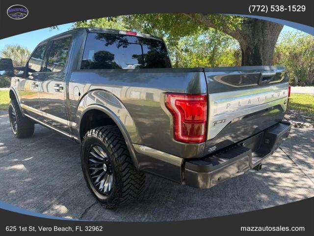 2015 Ford F-150 Platinum