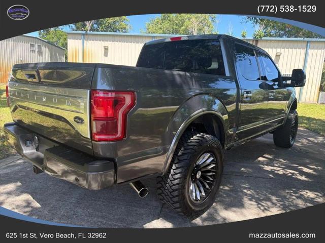 2015 Ford F-150 Platinum