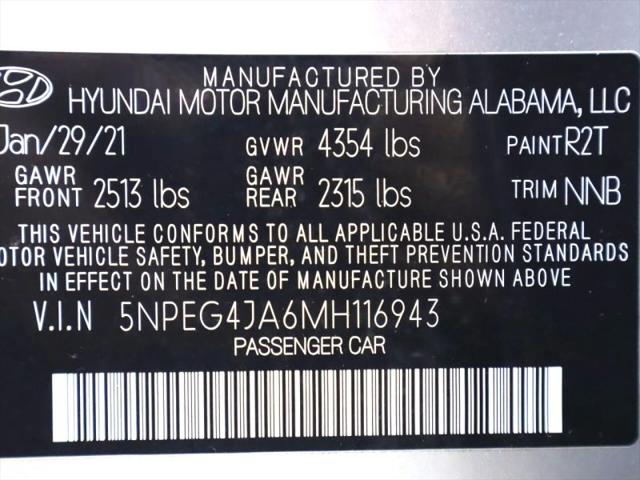 2021 Hyundai Sonata SE