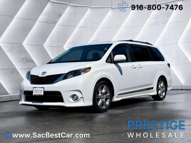 2012 Toyota Sienna SE 8 Passenger for sale in Sacramento, CA
