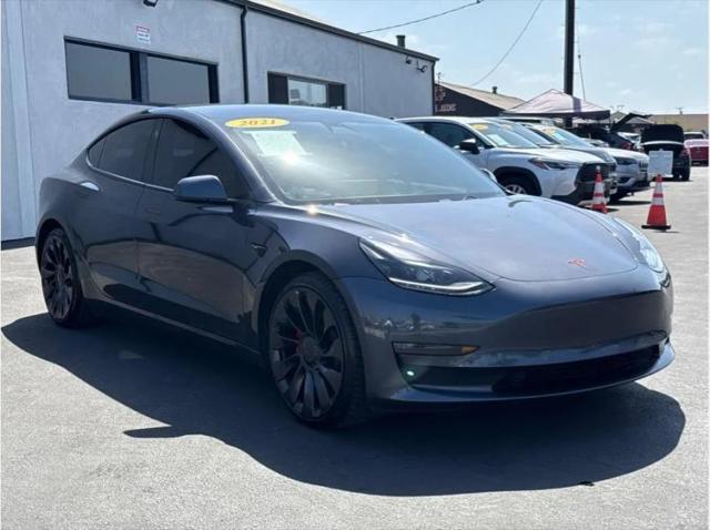 2021 Tesla Model 3 Performance Dual Motor All-Wheel Drive
