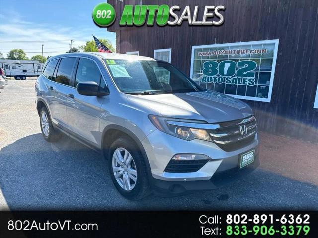 2018 Honda Pilot LX for sale in Milton, VT