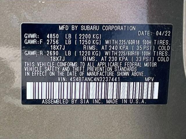 2022 Subaru Outback Limited