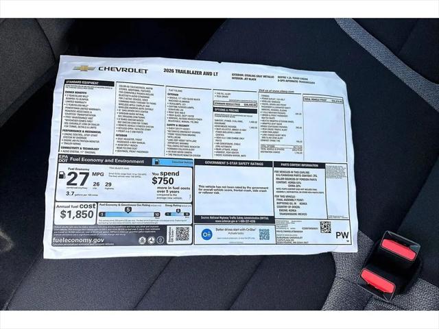 2026 Chevrolet TrailBlazer AWD LT