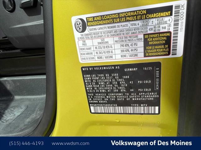 2025 Volkswagen ID. Buzz Pro S Plus with 4MOTION