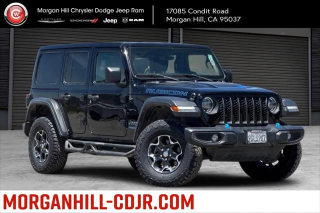 2022 Jeep Wrangler 4xe Unlimited Rubicon 4x4 for sale in Morgan Hill, CA