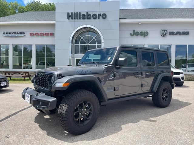 2025 Jeep Wrangler 4xe Willys 4xe for sale in Hillsboro, NH